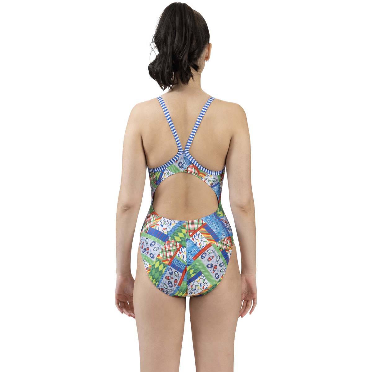 Womens Dolfin(R) Uglies V-2 Back Snow Day One Piece Swimsuit