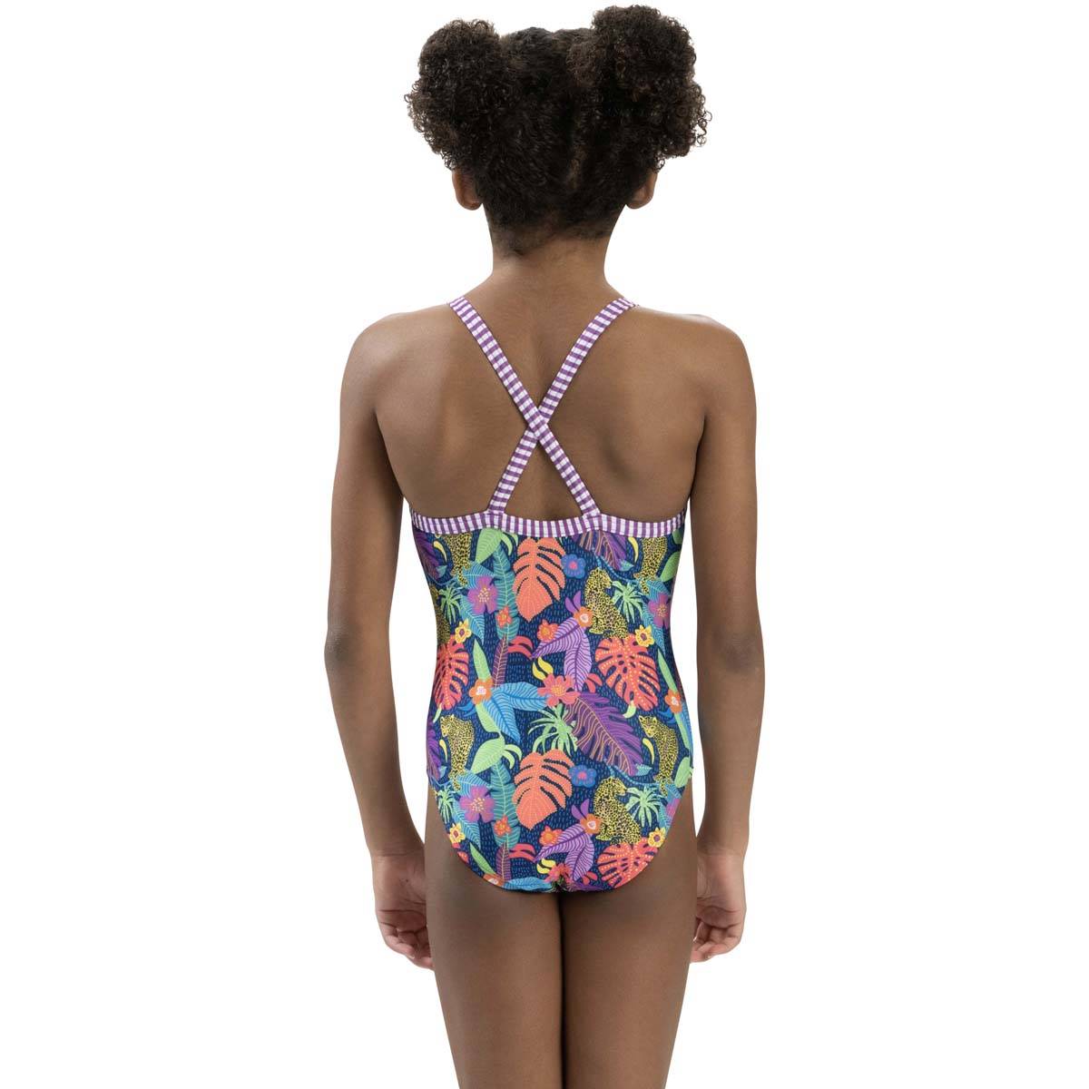 Girls (8-16) Dolfin(R) Uglies Jungle Jam One Piece Swimsuit