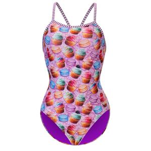 Womens Dolfin(R) Uglies V-2 Back Bon Appetit One Piece Swimsuit