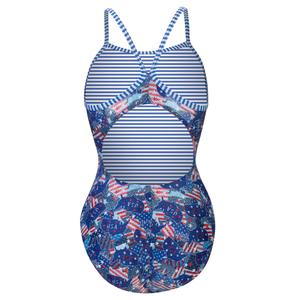 Womens Dolfin(R) Uglies V-2 Back Brave One Piece Swimsuit alternate view