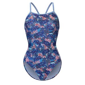 Womens Dolfin(R) Uglies V-2 Back Brave One Piece Swimsuit