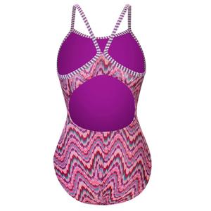 Womens Dolfin(R) Uglies V-2 Back Nomad One Piece Swimsuit alternate view