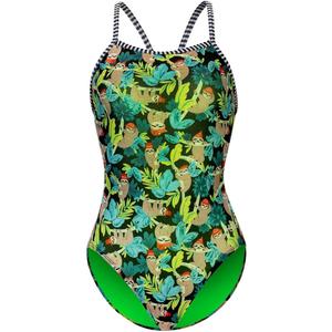 Womens Dolfin(R) Uglies V-2 Back Hang Tight One Piece Swimsuit