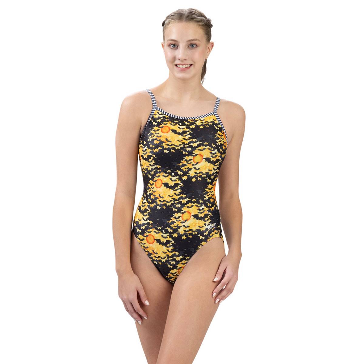 Womens Dolfin(R) Uglies V-2 Back Bat Dance One Piece Swimsuit