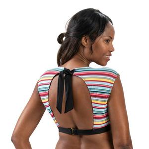 Womens Dolfin(R) Aquashape Sunset Surplice Front Bikini Swim Top alternate view