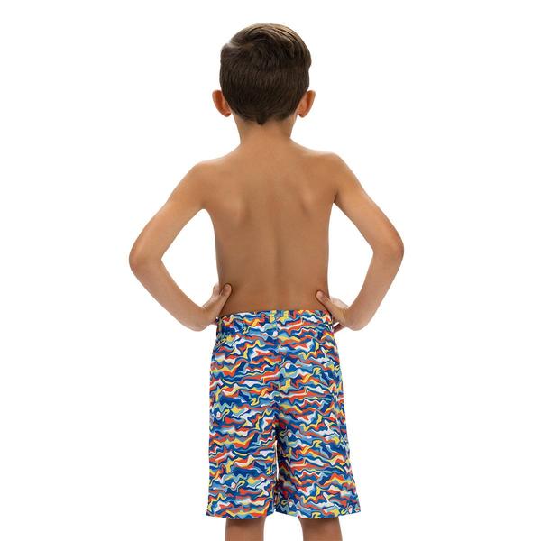 Toddler Boy Little Dolfin(R) Surfin Swim Trunks alternate view