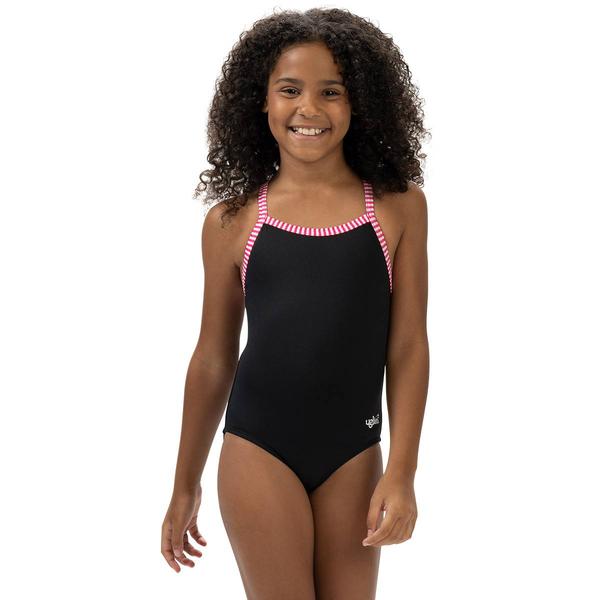 Girls (8-16) Dolfin(R) Uglies Criss-Cross Back One Piece Swimsuit