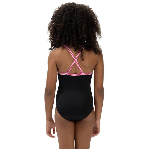 Girls (8-16) Dolfin(R) Uglies Criss-Cross Back One Piece Swimsuit alternate view