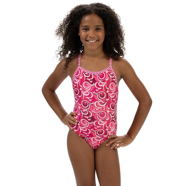Girls (8-16) Dolfin(R) Uglies Cascade One Piece Swimsuit
