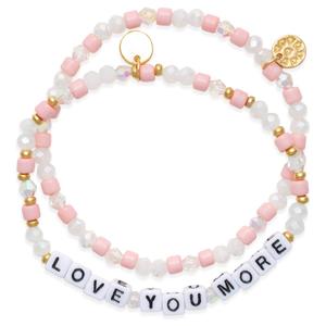Beautiful Blessings Love You More Stone Stretch Bracelet Set