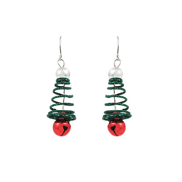 Christmas Tree Ornament Drop Earrings