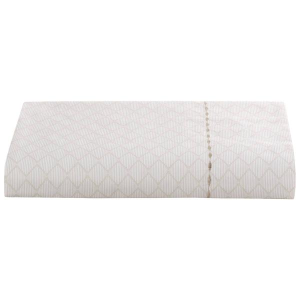 Sabrina Soto 200 Thread Count Cotton Geometric Sheet Set with Hem