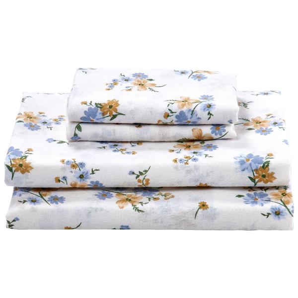 Ashley Cooper(tm) Tossed Floral Flannel Sheet Set