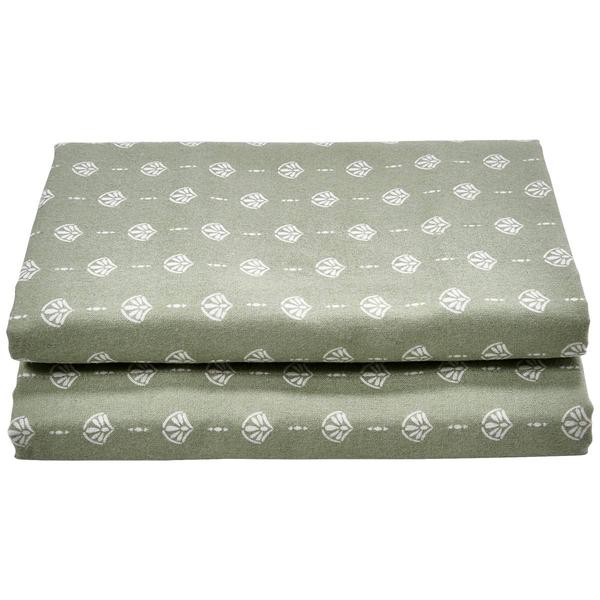 Ashley Cooper(tm) Shell Medallion Flannel Sheet Set
