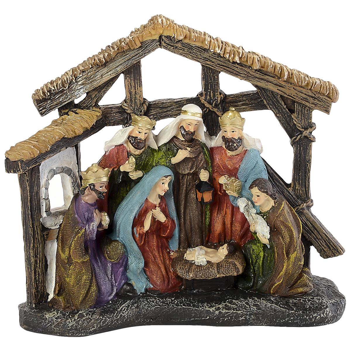 Resin Creche Nativity