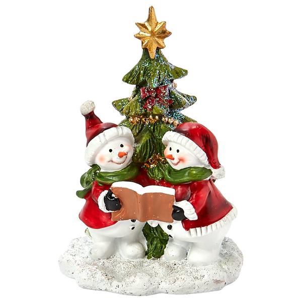 Resin Snowman Couple