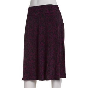 Womens NY Collection Knee Length Abstract  Skirt