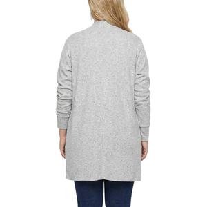 Plus Size NY Collection Long Sleeve Brushed Solid Long Cardigan alternate view