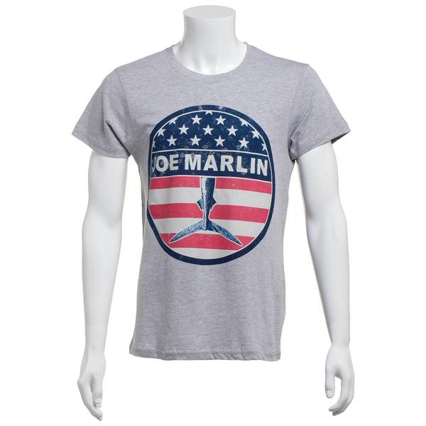 Mens Joe Marlin Americana Fin Tee