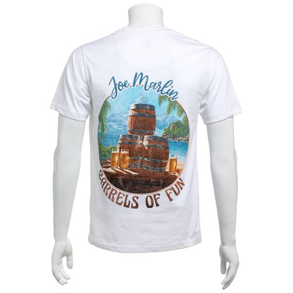 Mens Joe Marlin Barrels of Fun Short Sleeve Tee alternate view