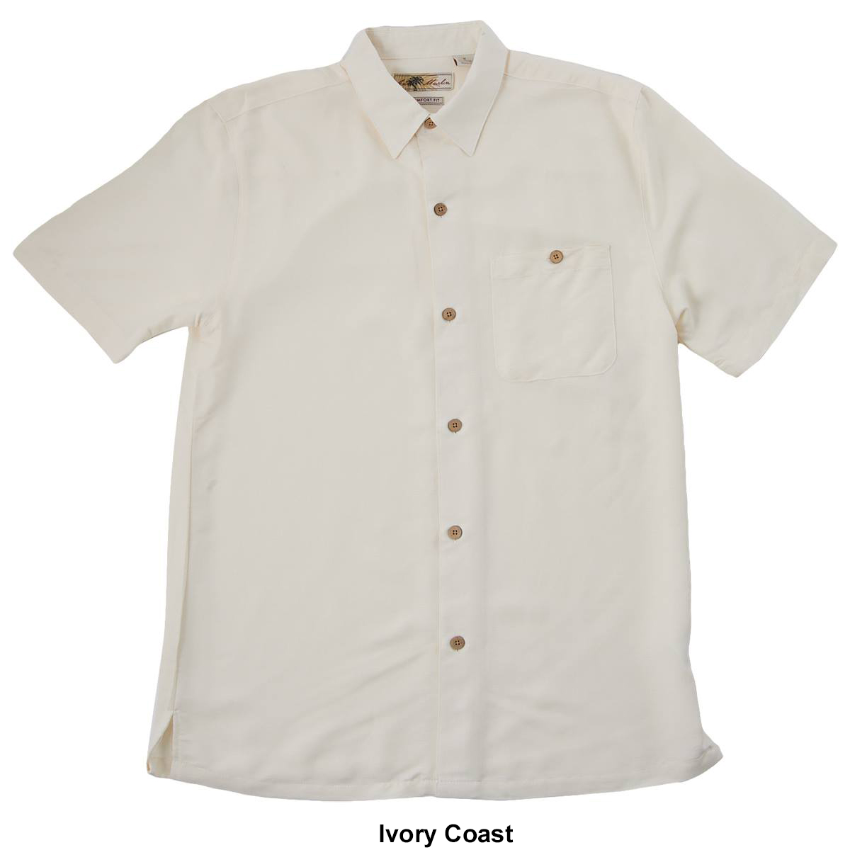 Mens Joe Marlin Solid Patio King Button Down Shirt