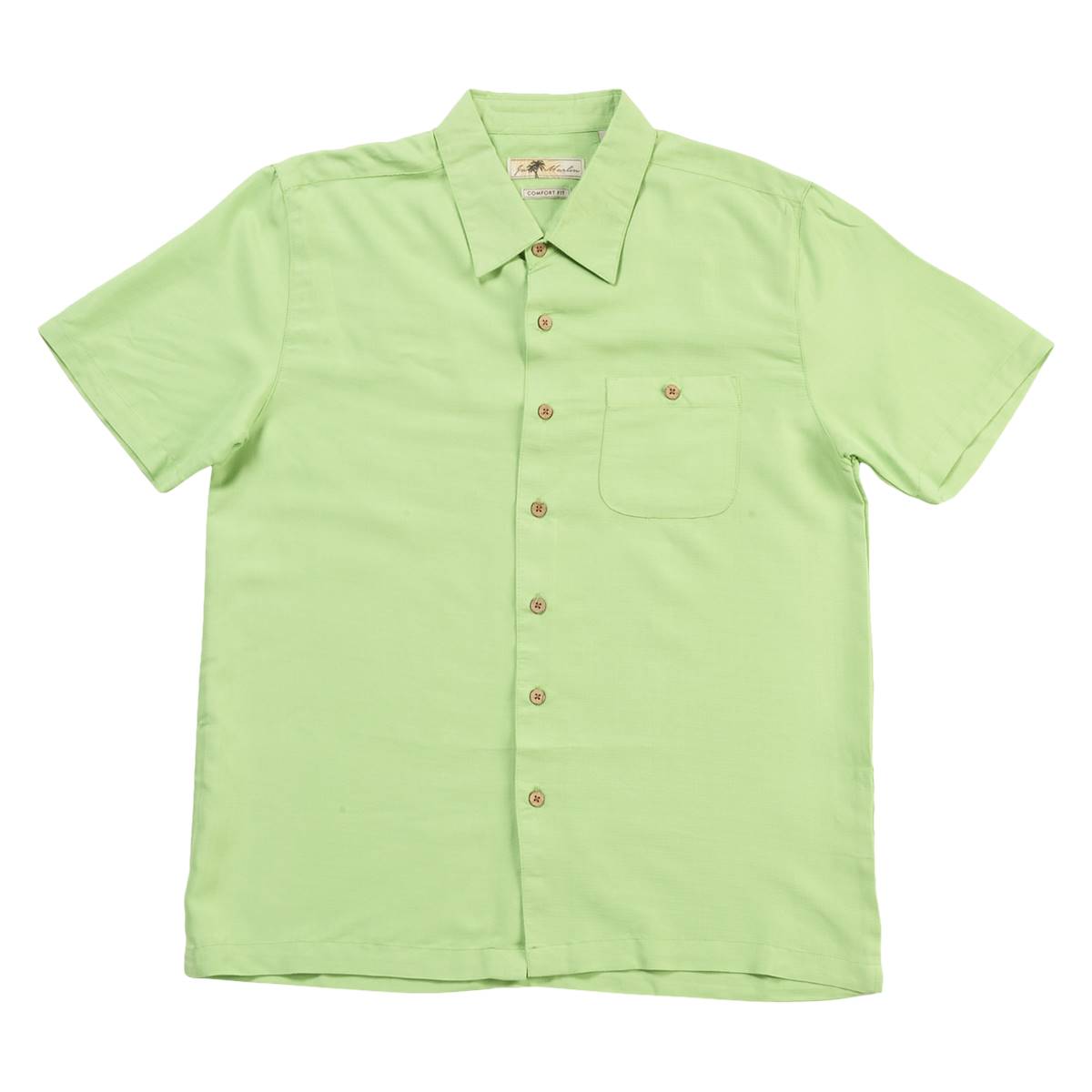 Mens Joe Marlin Patio King Solid Button Down Shirt