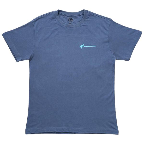 Young Mens Ford Bronco American Original Short Sleeve Graphic Tee