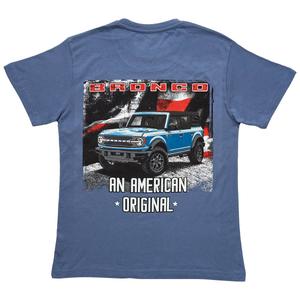 Young Mens Ford Bronco American Original Short Sleeve Graphic Tee alternate view