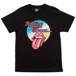 Young Mens Rolling Stones Mouth Graphic Short Sleeve Tee