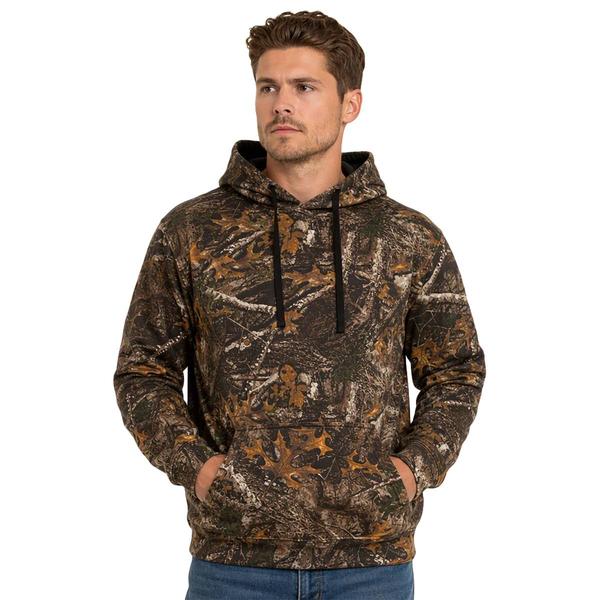 Mens Buckhorn River Graphic Camo Hoodie
