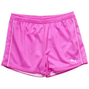 Girls (7-16) Puma(R) Solid Double Mesh Shorts