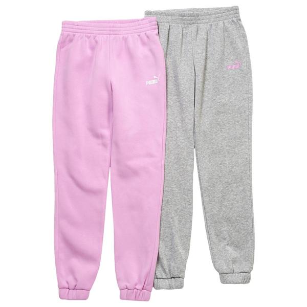 Girls (7-16) Puma(R) 2pk. Joggers Set - Mauve Glow