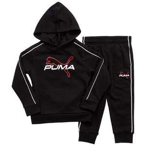 Boys (4-7) Puma(R) 2pc. Pullover & Jogger Set - Puma(R) Black