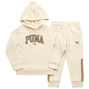 Boys (4-7) Puma(R) 2pc. Pullover Set - Alpine Snow