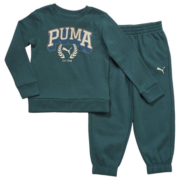 Boys (4-7) Puma Emblem Logo Sweatshirt & Joggers Set