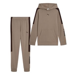 Boys (4-7) Puma(R) Hoodie & Joggers Set - White Glow