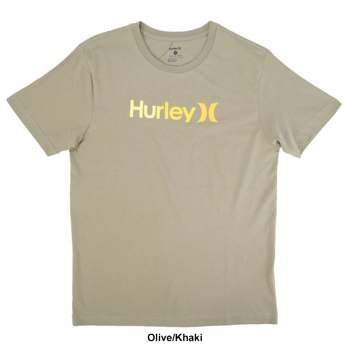 Young Mens Hurley Ombre Logo One & Only Short Sleeve Tee