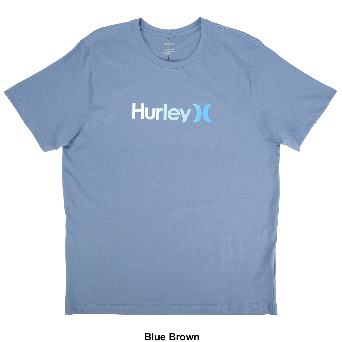 Young Mens Hurley Ombre Logo One & Only Short Sleeve Tee