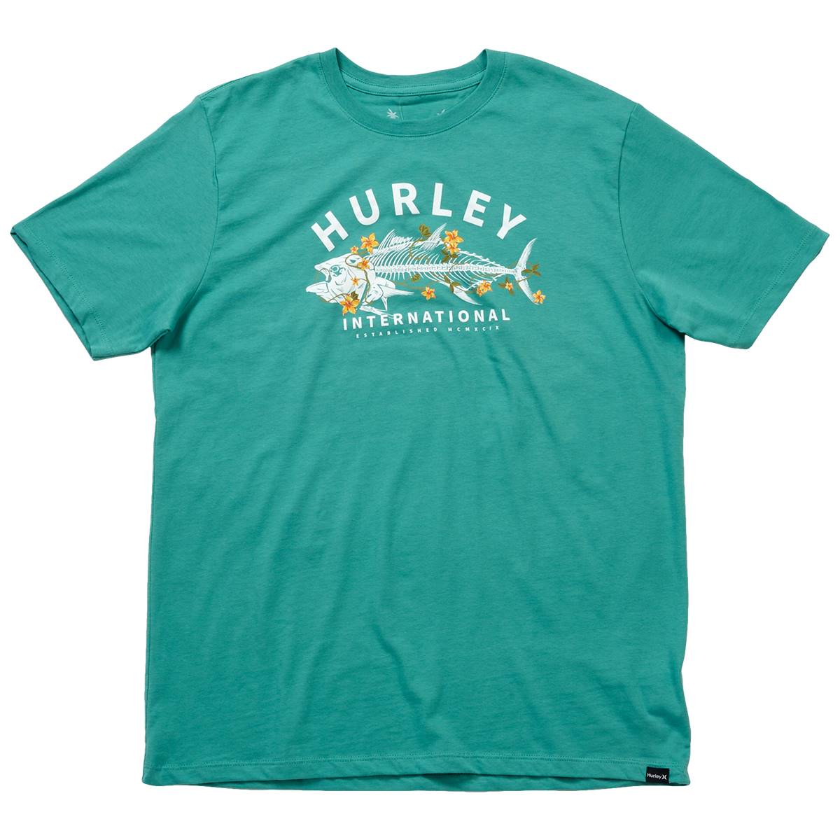 Young Mens Hurley Fish Food Graphic Tee