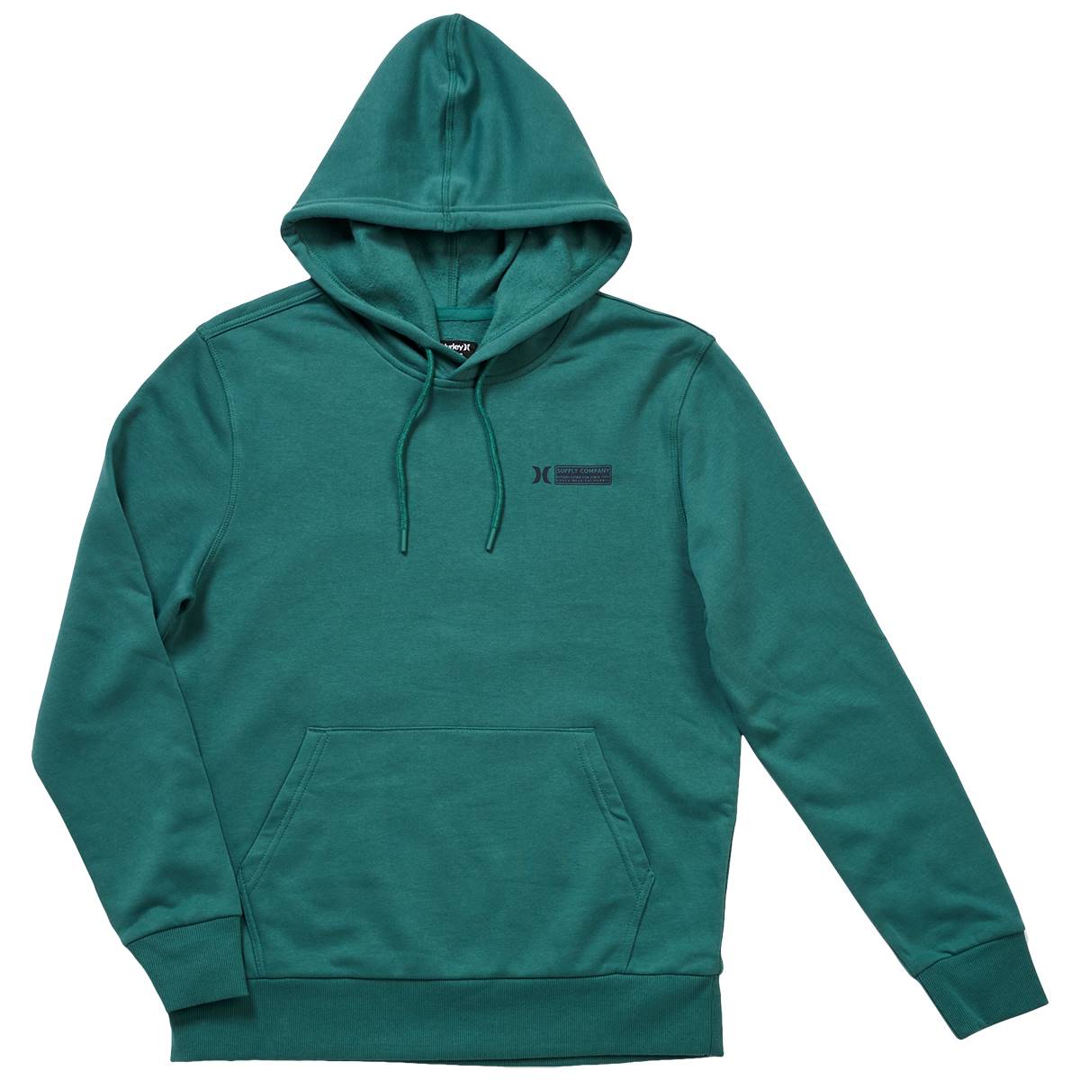 Young Mens Hurley Explore Pullover Hoodie - Moss Snow