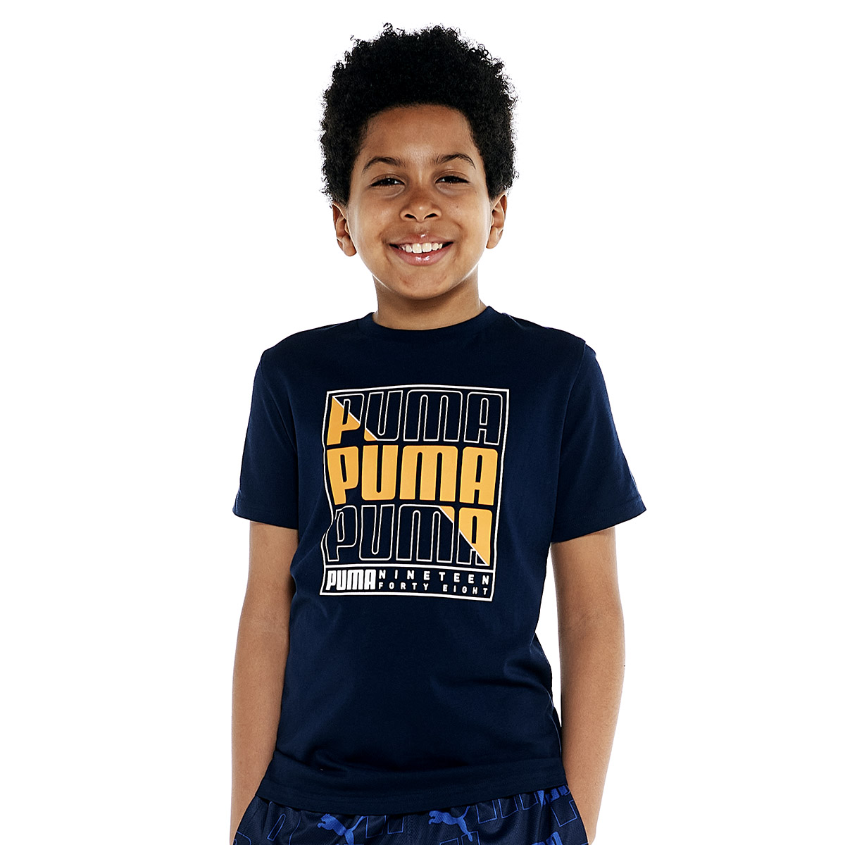 Boys (8-20) Puma(R) Power Pack 1948 Short Sleeve Tee