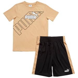 Boys (8-20) Puma(R) Tee & Short Set