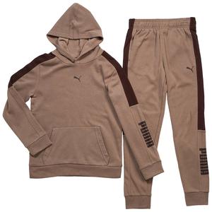 Boys (8-20) Puma(R) Hoodie & Joggers Set - Mouse Grey