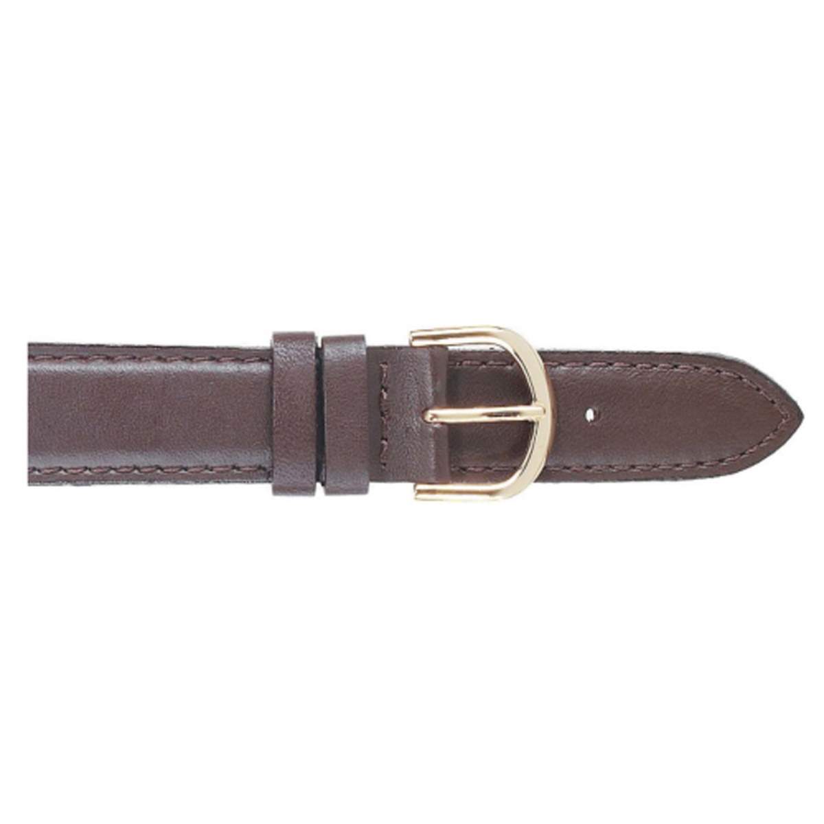 Unisex Watchbands 2 Go Padded Calfskin Brown Watchband