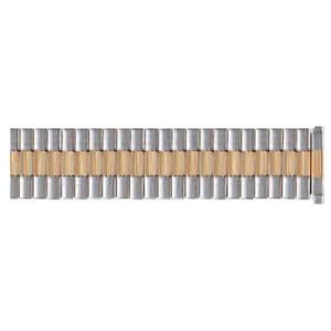 Unisex Watchbands 2 Go Stainless Steel Two-Tone Watchband