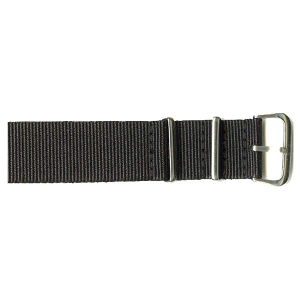 Unisex Watchbands 2 Go Black Nato Style Watch Band