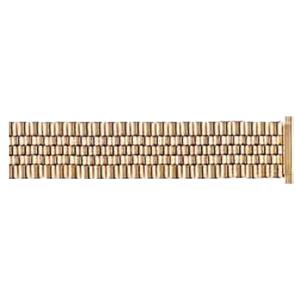 Unisex Watchbands 2 Go Gold-Tone 16-21mm Watch Band