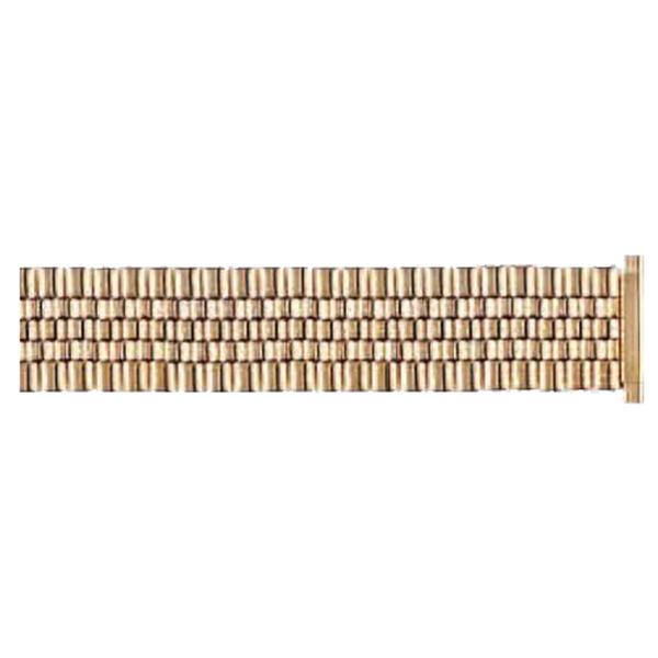 Unisex Watchbands 2 Go Gold-Tone 16-21mm Watch Band