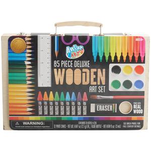 Anker Play 85pc. Deluxe Wooden Art Set alternate view