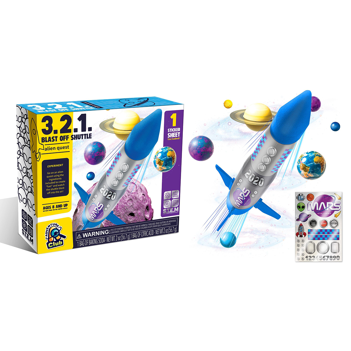 Anker Play 3-2-1 Blast Off Shuttle Experiment Set